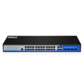 l2 l3 managed 24 port POE+4 SFP fiber port ethernet switch